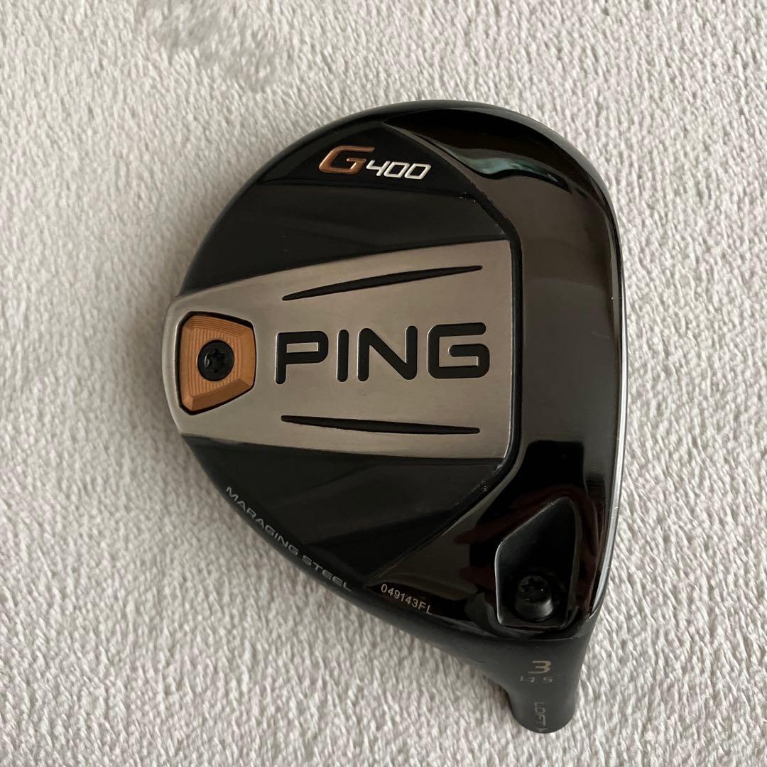 PING G400 3W ヘッドのみ（ヘッドカバー付）