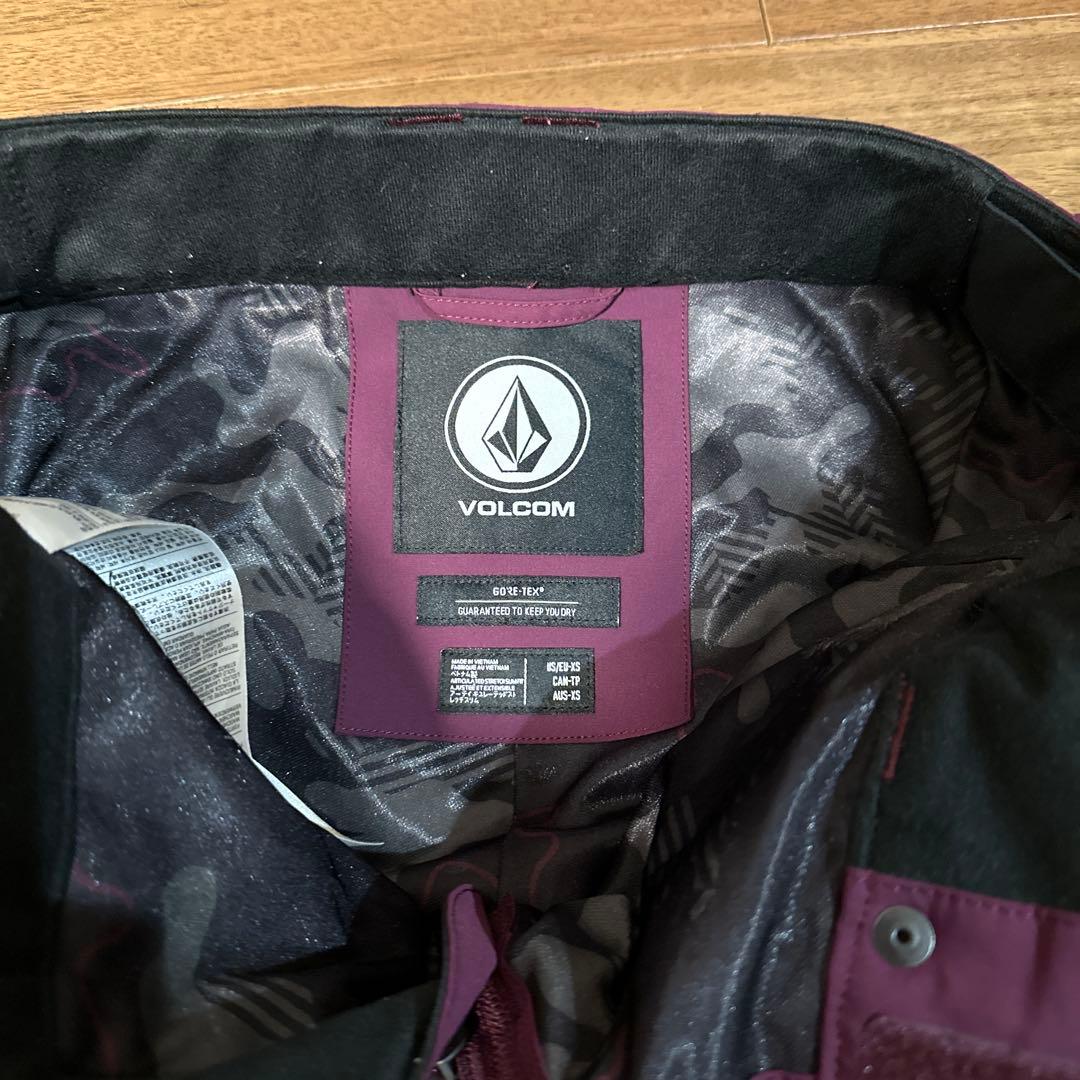 【美品】VOLCOM GORE-TEX スノーボード 上下セット レディ