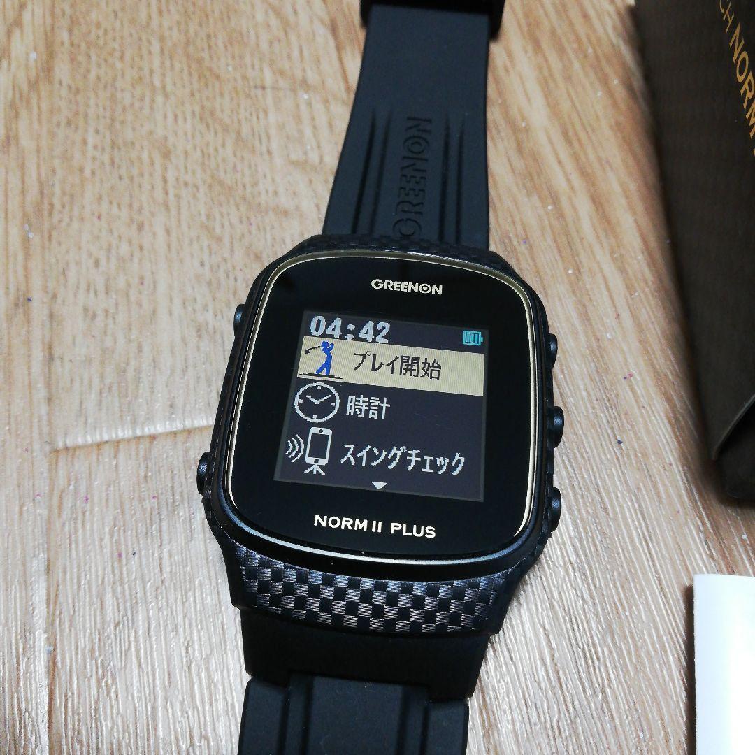 GREENON ゴルフウォッチ NORM II PLUS　ノルム2