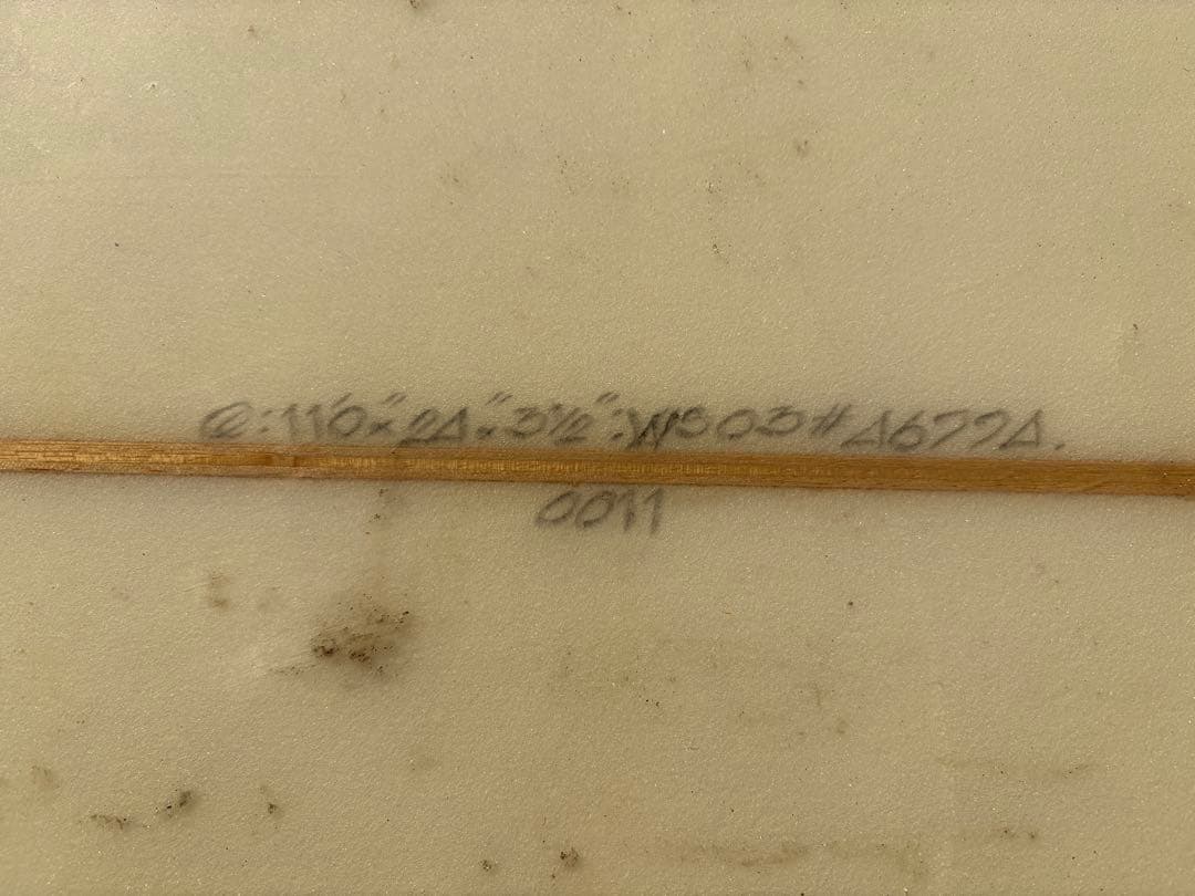 【中古】ロングサーフボード 11”