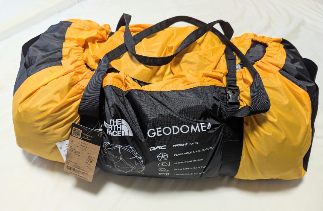 【新品未開封】定価22万 THENORTHFACE ジオドーム4 付属品完備
