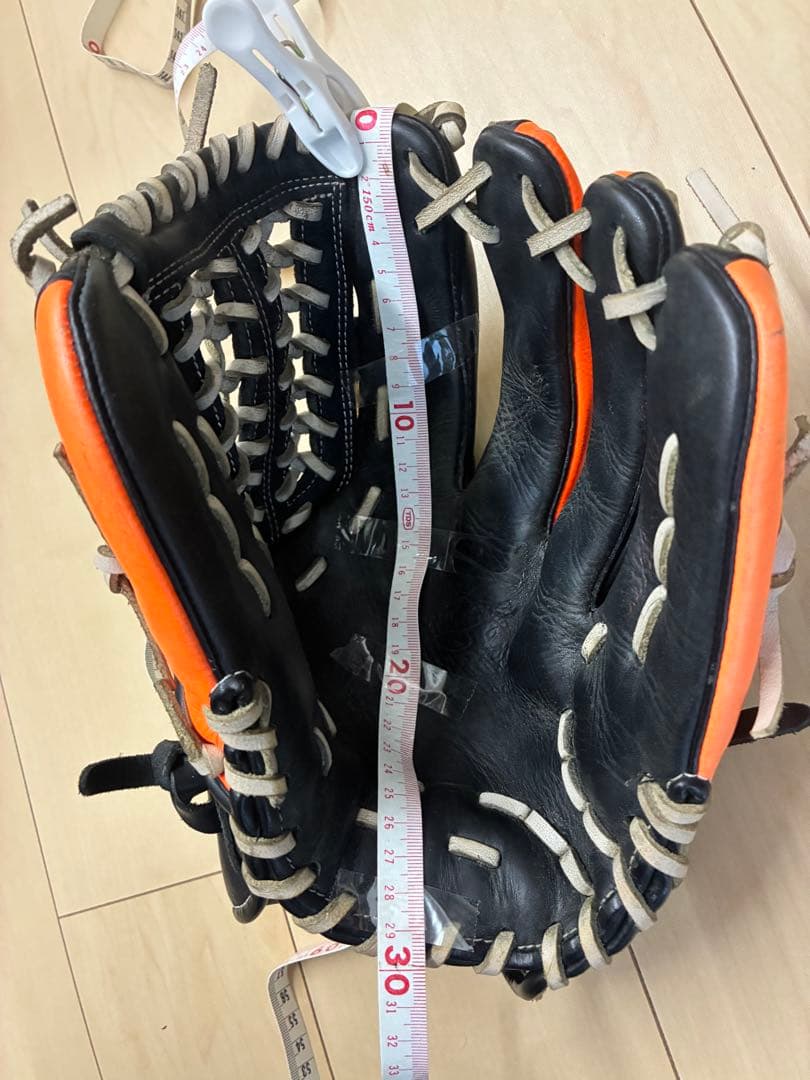 Rawlings 限定版 野球グローブ ブラック/オレンジ
