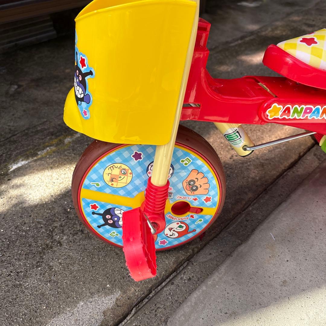 アンパンマン 三輪車 折りたたみ　オールインワンUP III