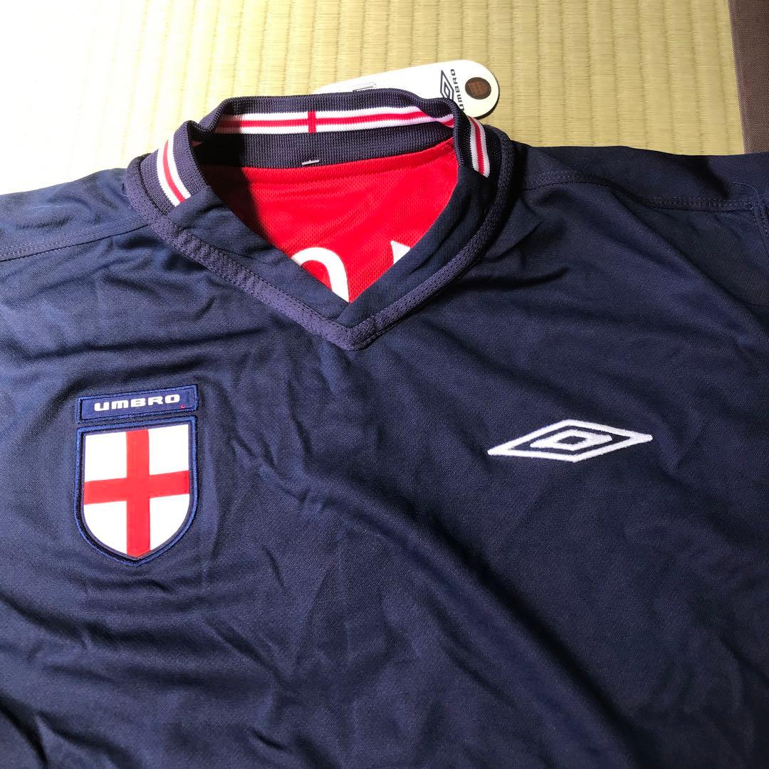 新品イギリス限定モデル！サッカーイングランド代表ユニフォームLアンブロ4FOX