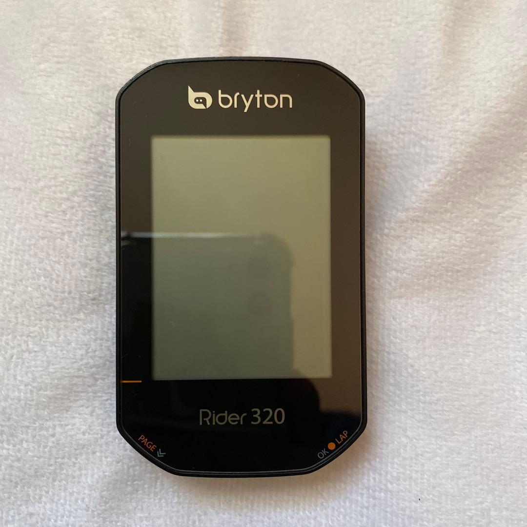 Bryton Rider 320 サイクルコンピューター センサ付き