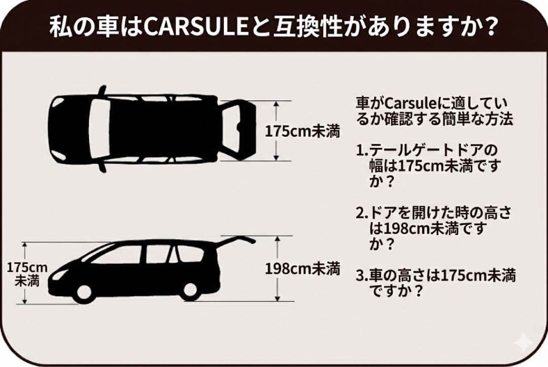MOGICS Carsule 車中泊テント／試し張り1回／美品／手渡し歓迎