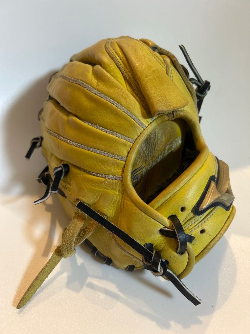 Mizuno 軟式グローブ イエロー