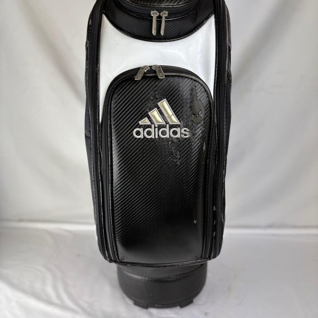 アディダス adidas キャディバッグ 5分割 ゴルフバッグ