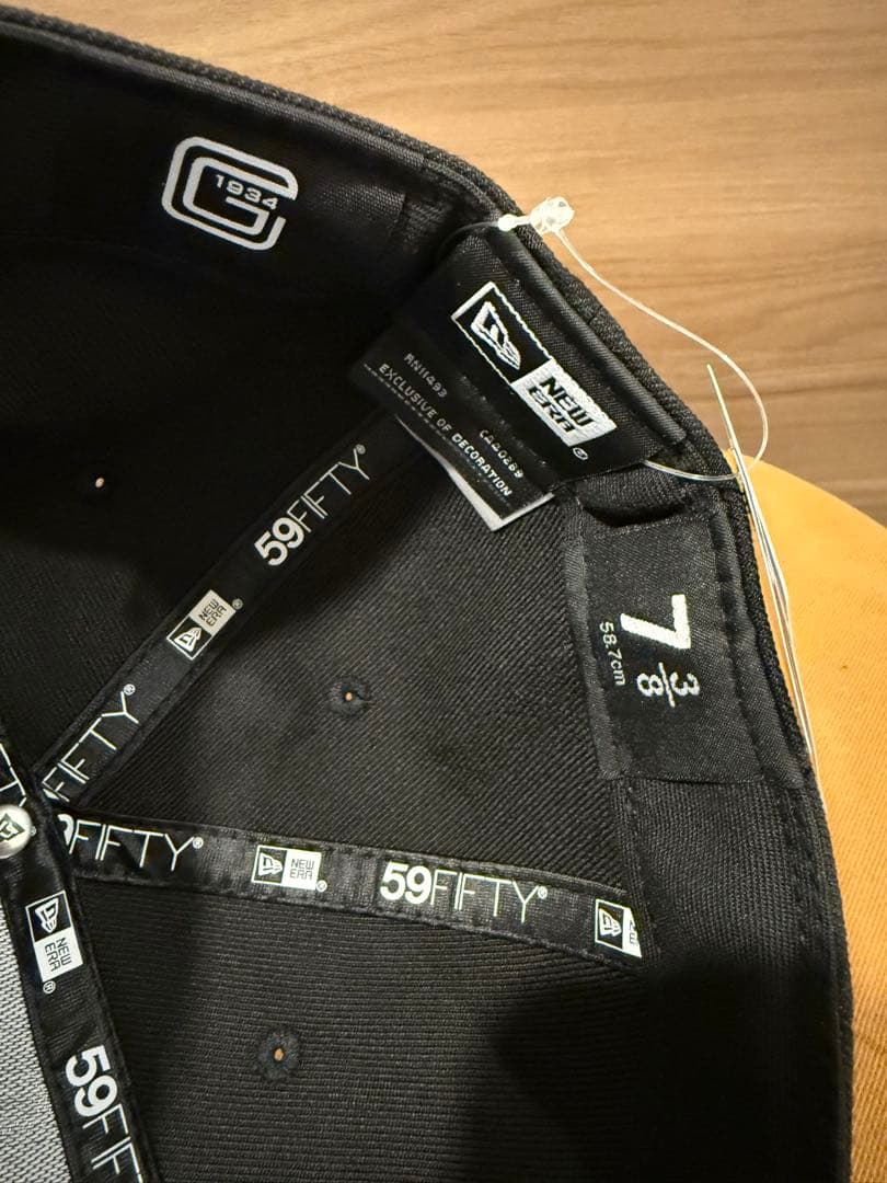 New Era 59FIFTY TGとYGロゴキャップ 7 3/8 2点