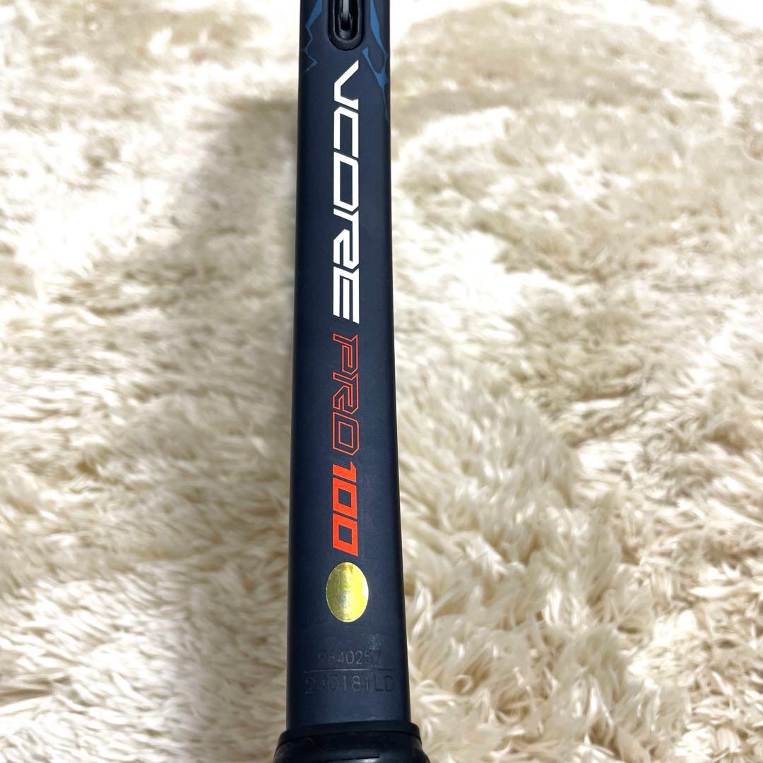 【美品】YONEX テニスラケット V core pro 100 硬式用