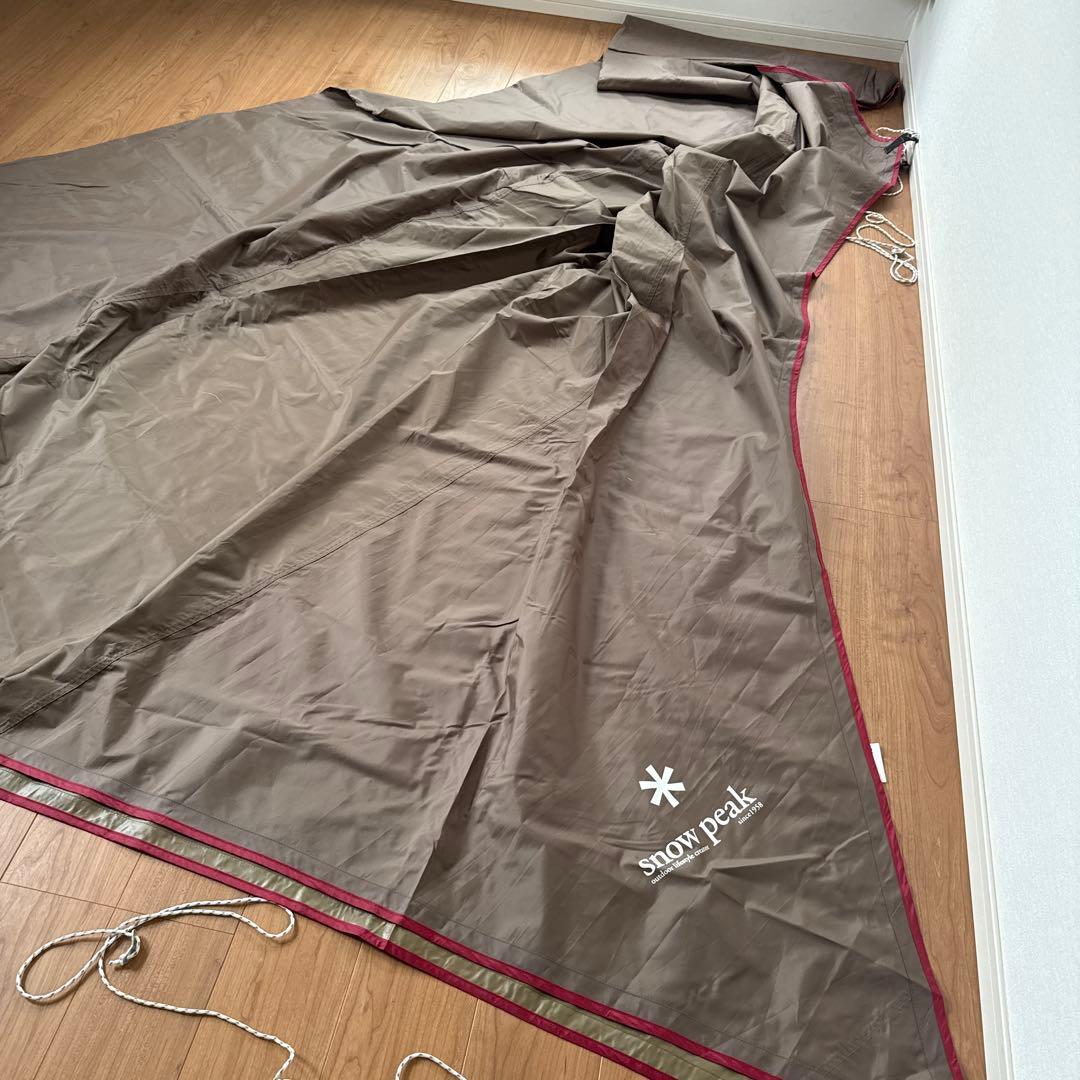  peak タープ　ヘキサL ウイングポールブラック セット
