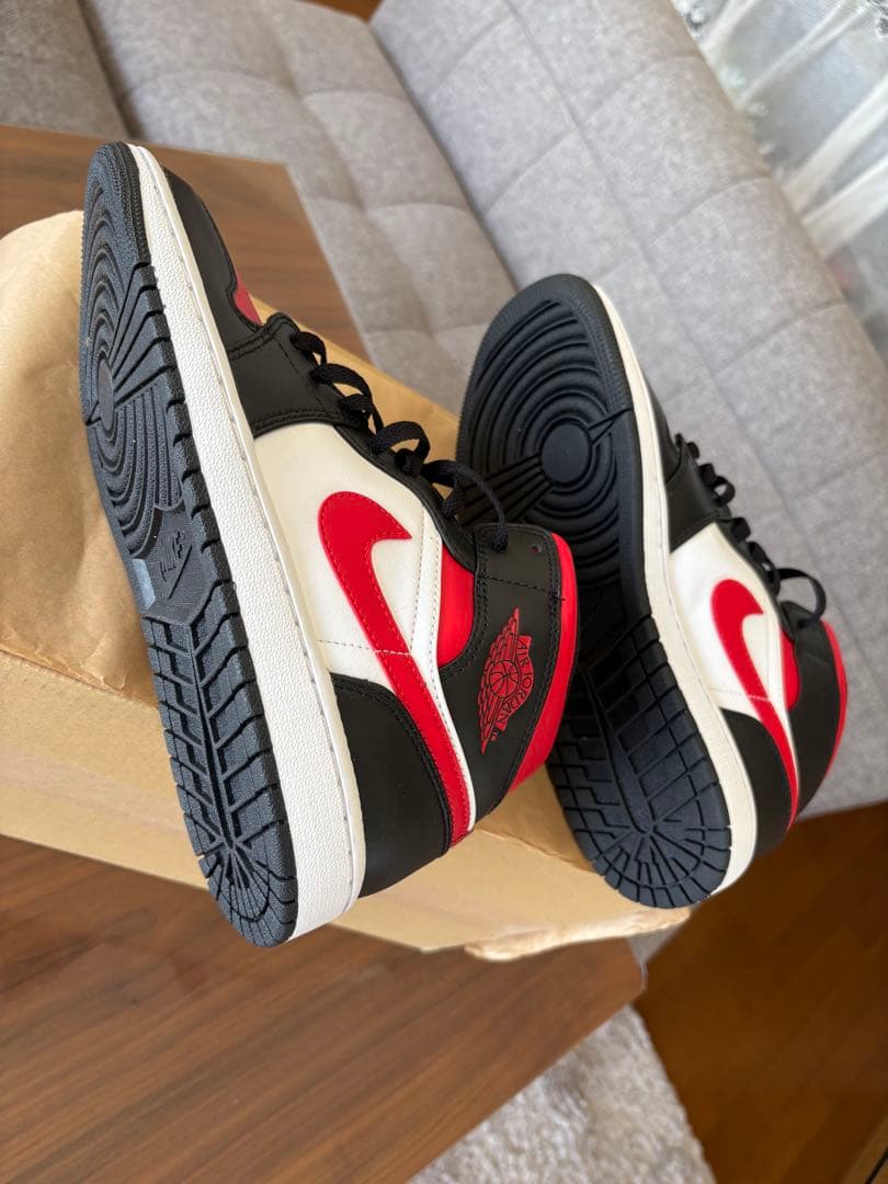 Nike Air Jordan 1 ブラック/レッド/ホワイト