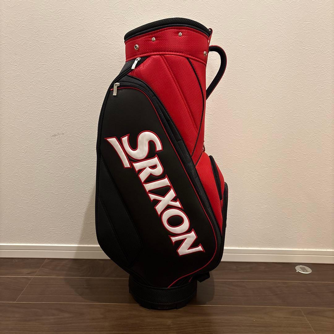 Srixon キャディバッグ 赤黒