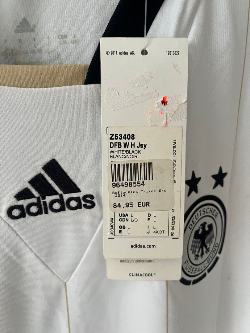 adidas ドイツ代表 サッカーシャツL クラマー23