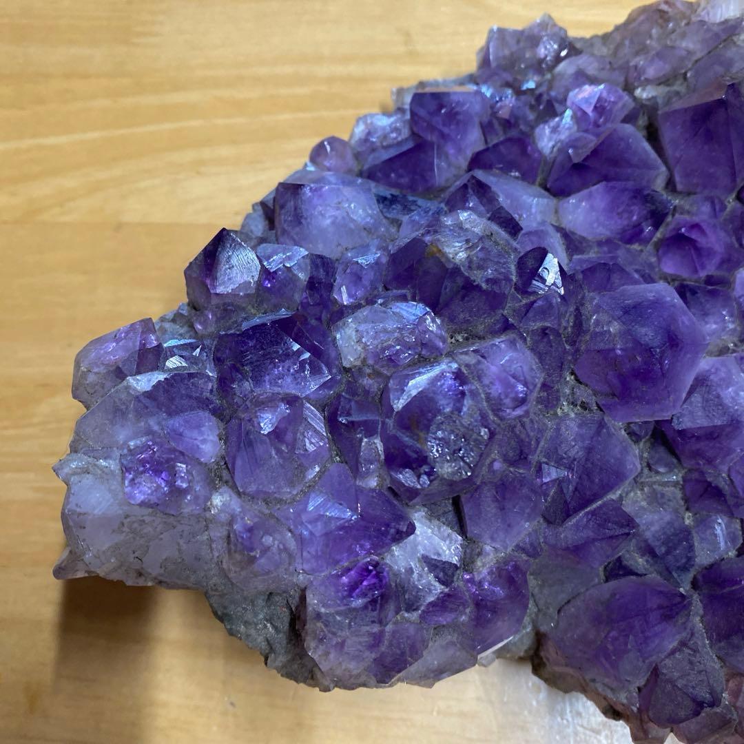 アメジスト クラスター 原石 紫水晶 パワーストーン 約2.3kg