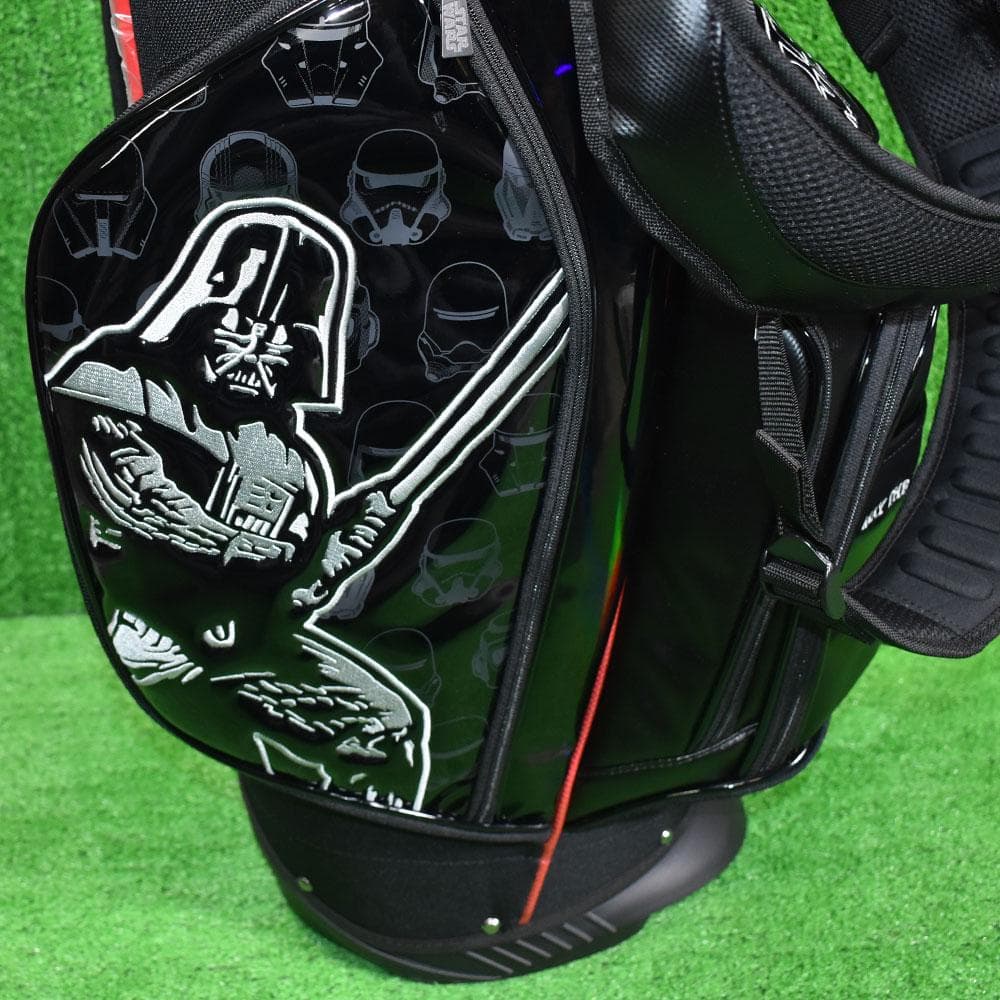 STAR WARS/スターウォーズ スタンドキャディバッグ９型【ブラック】新品！