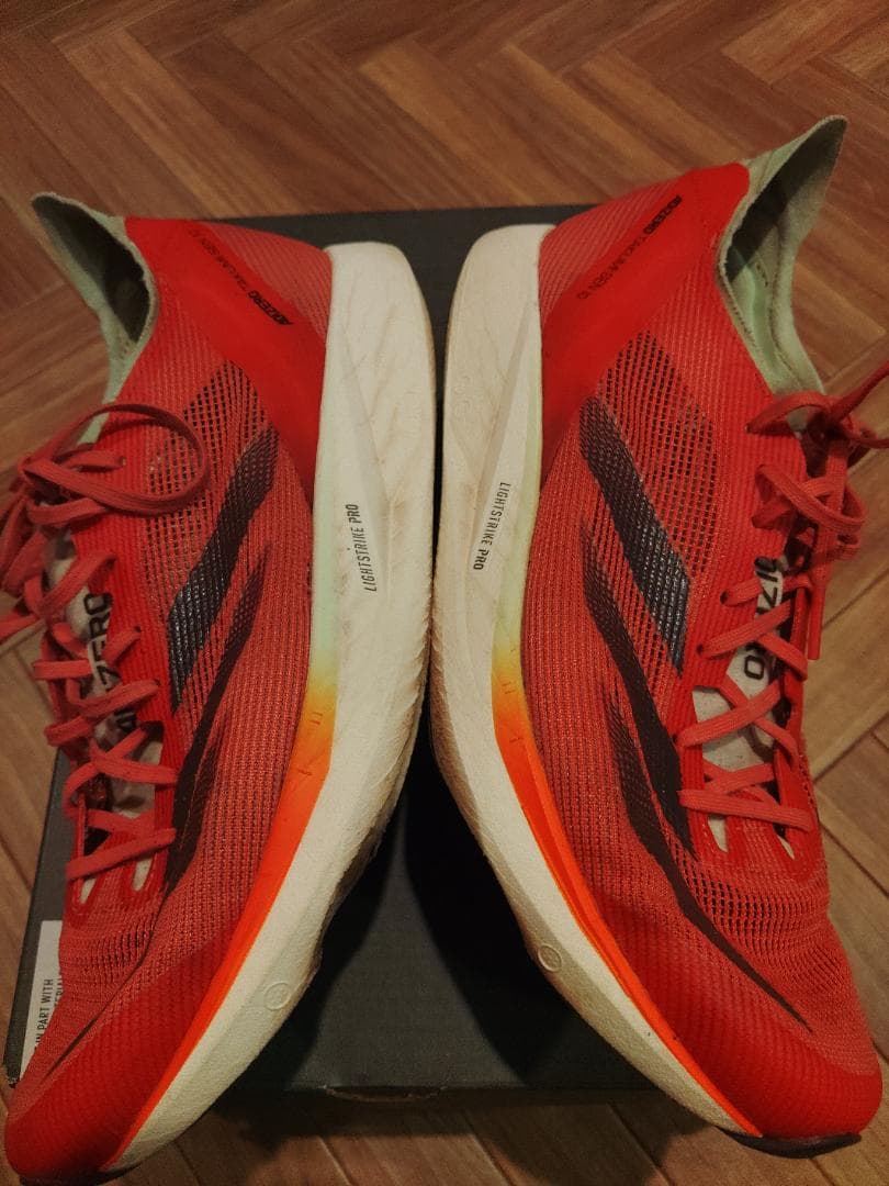 adidas タクミセン10 takumi sen 10 27.5cm レッド