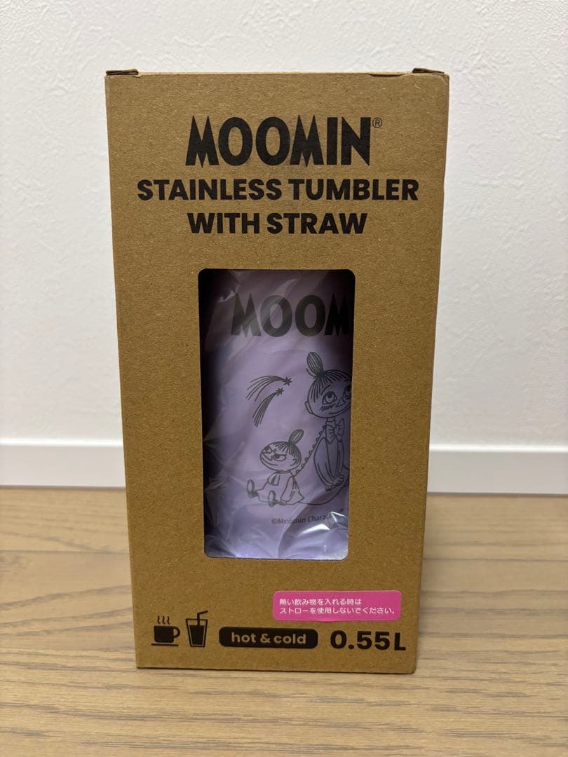MOOMIN ステンレスタンブラー 0.55L ストロー付き 6色セット！