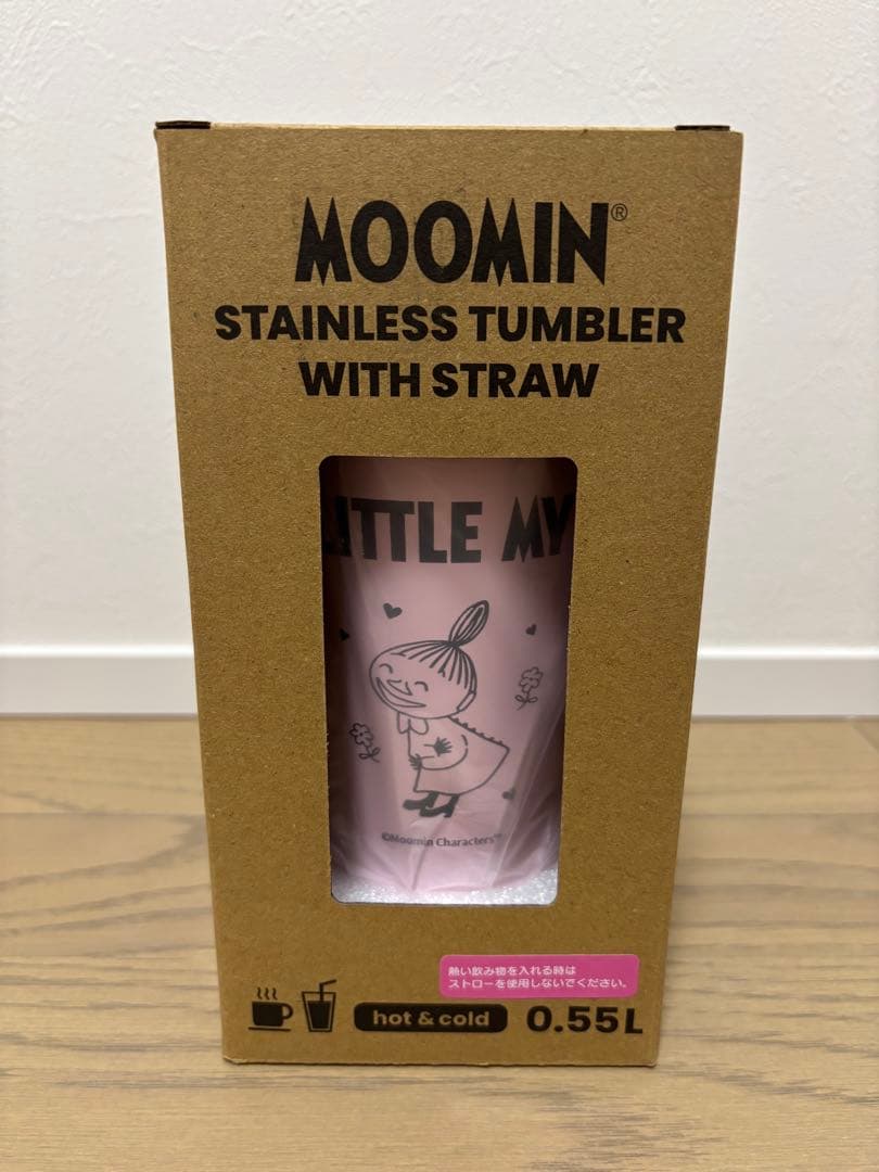 MOOMIN ステンレスタンブラー 0.55L ストロー付き 6色セット！