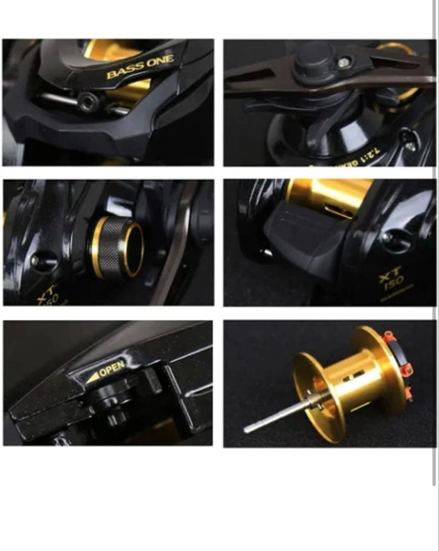 【新品未使用】シマノ ベイトリール 17 バスワンXT 150 右ハンドル