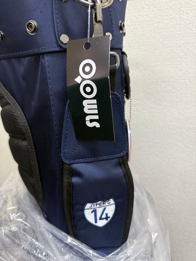 新品タグ付き【ジーパーズオリジナル】OOWLS 14分割 スタンドキャディバッグ