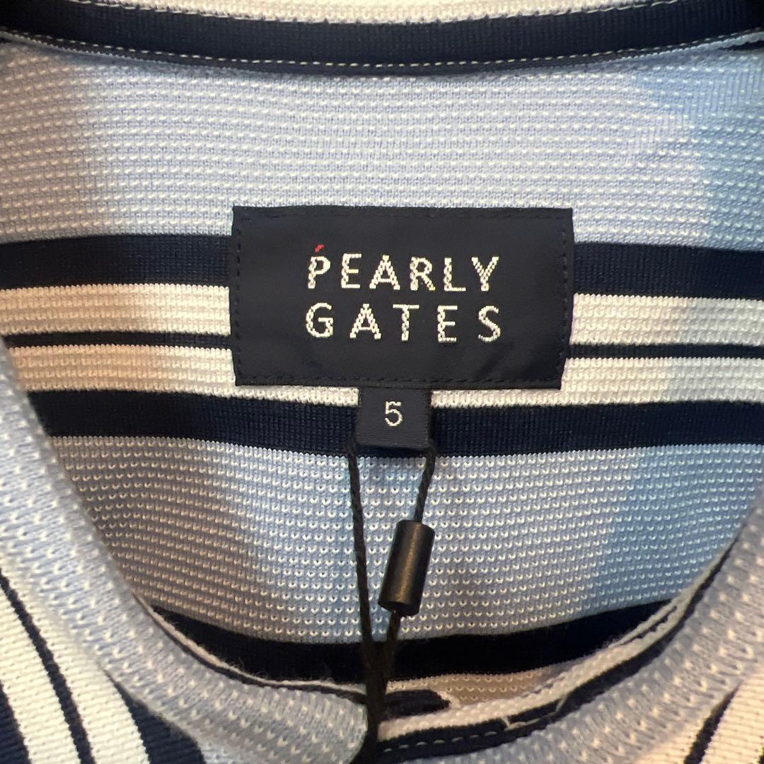 PEARLY GATES ストライプシャツ サイズ5