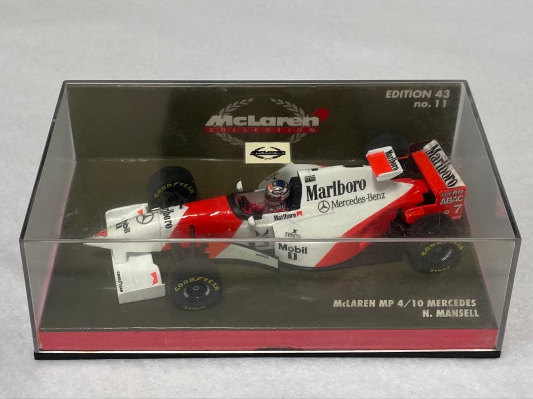 PMA 1/43 マクラーレン・MP4/10 メルセデス　N.マンセル　希少