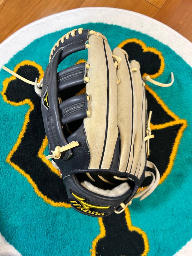 ミズノプロオーダー、軟式、外野手用　左