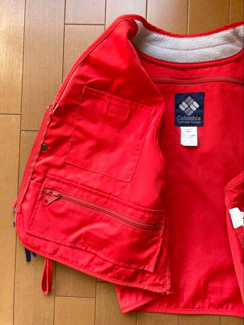 【USED】columbia コロンビア フィッシング ベスト ヴィンテージ