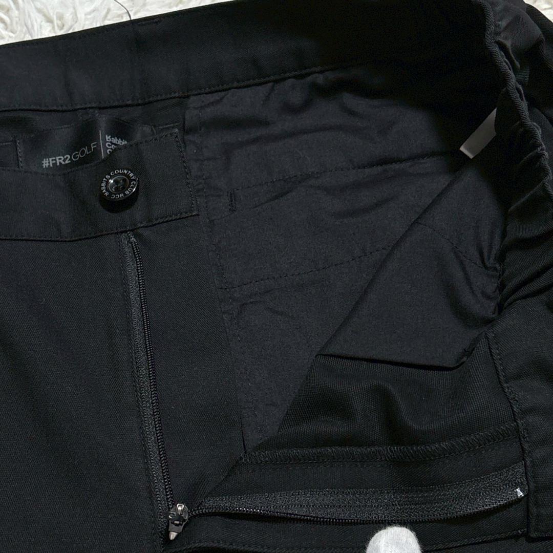FR2GOLF ブラック ゴルフパンツ スラックス 2XL