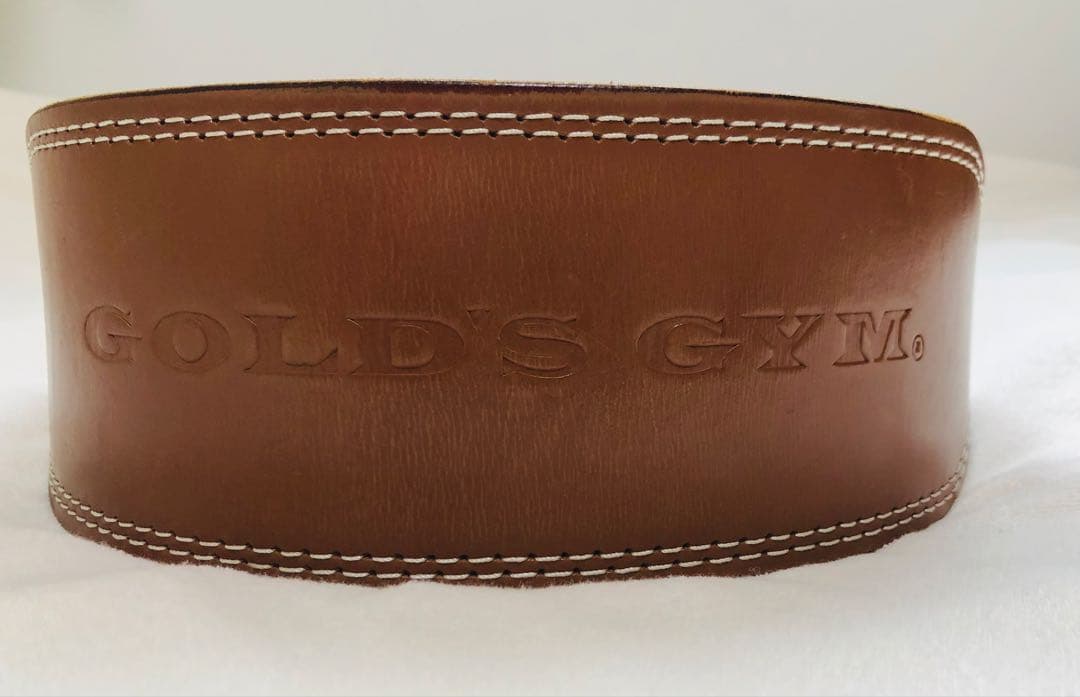 【最終限界価格】GOLD'S GYM プロレザー トレーニングベルト Sサイズ