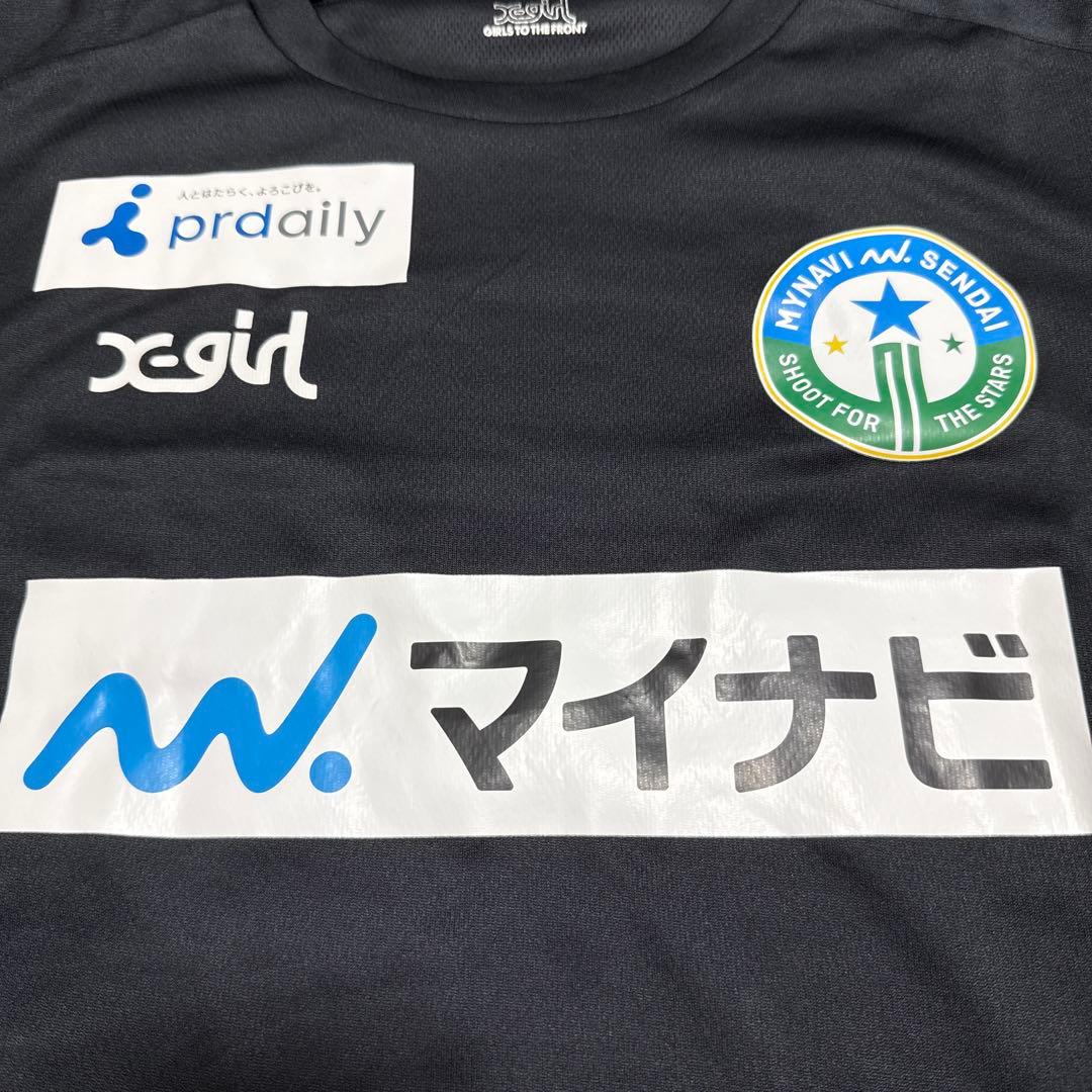 マイナビ仙台レディース 支給品 x-girl ウェア Mサイズ スポンサー付き