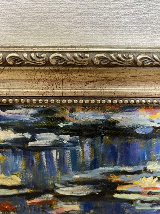 クロード・モネ　睡蓮　 油絵複製画