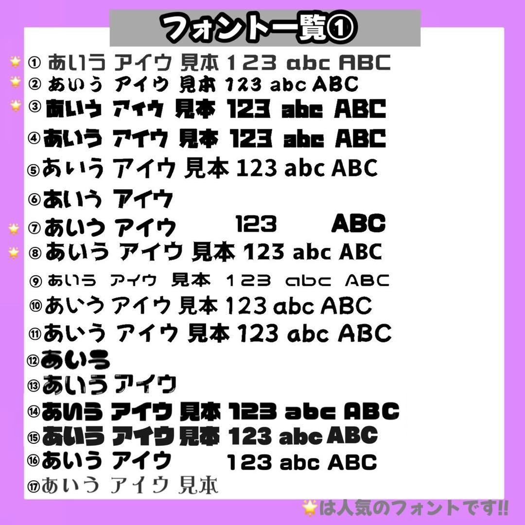 文字パネル