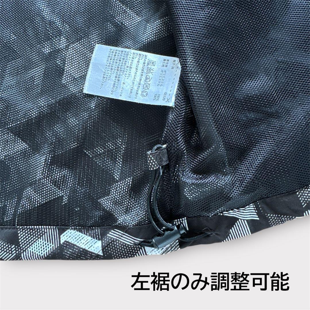 adidas アディダスゴルフ　2wayウィンドブレーカー M ナイロン　　黒
