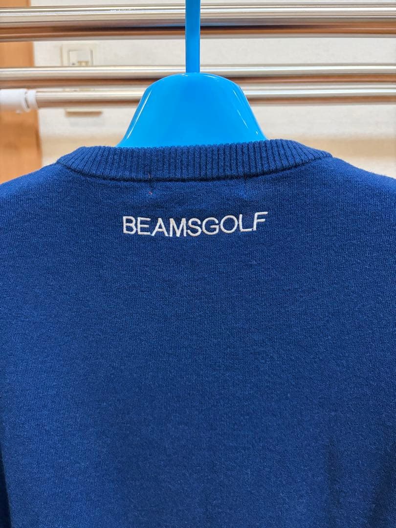 BEAMS GOLF ビームス ゴルフ　クルーネックセーター