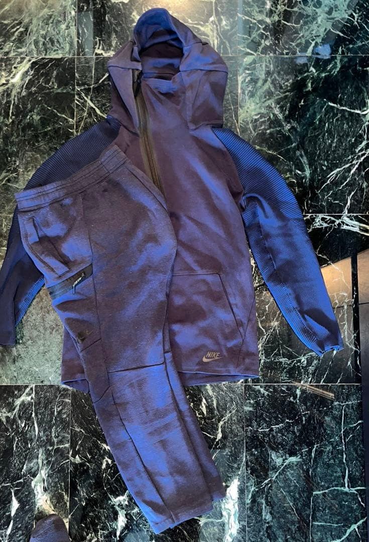 廃盤初期NIKEテックフリース ハーフジップセットアップEn-route購入