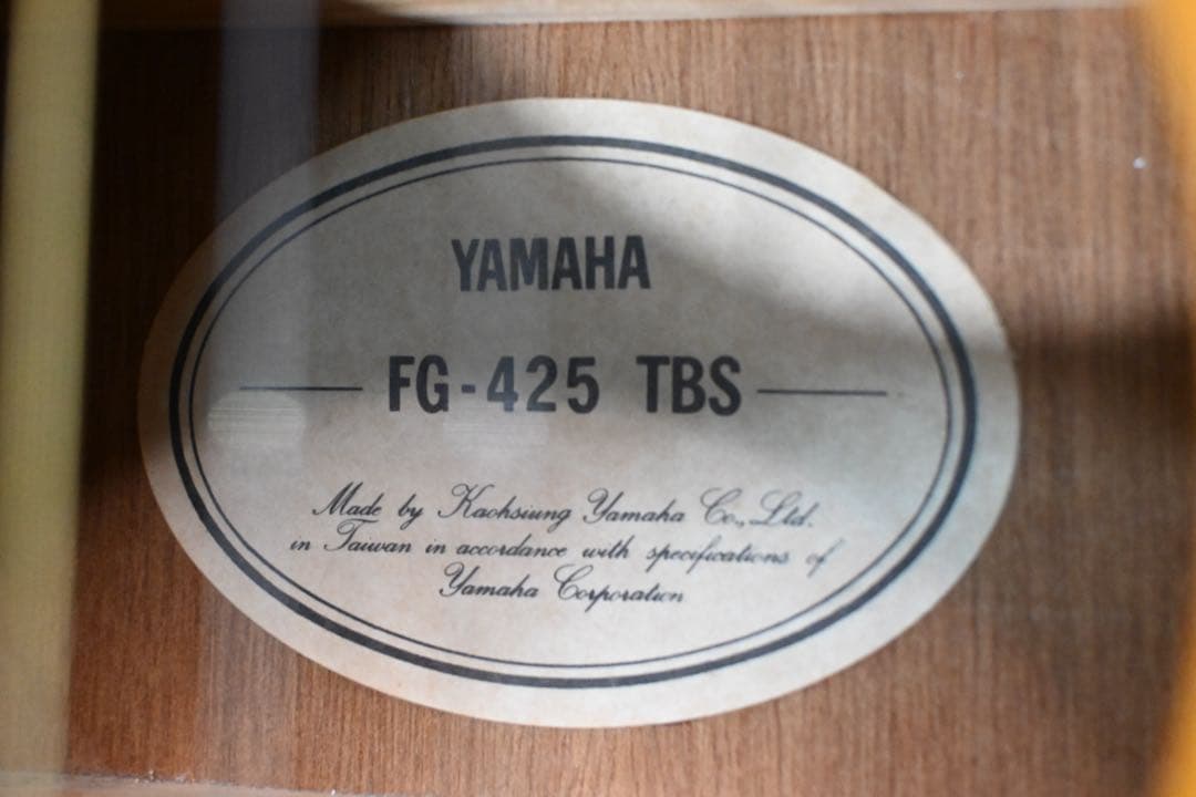 【90年代】YAMAHA FG-425 TBS ヤマハ