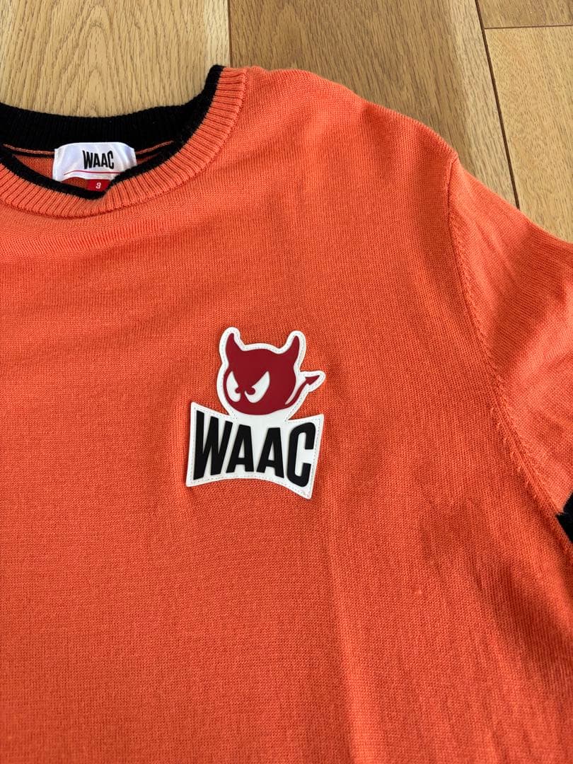 WAAC ワック セーター オレンジ 3