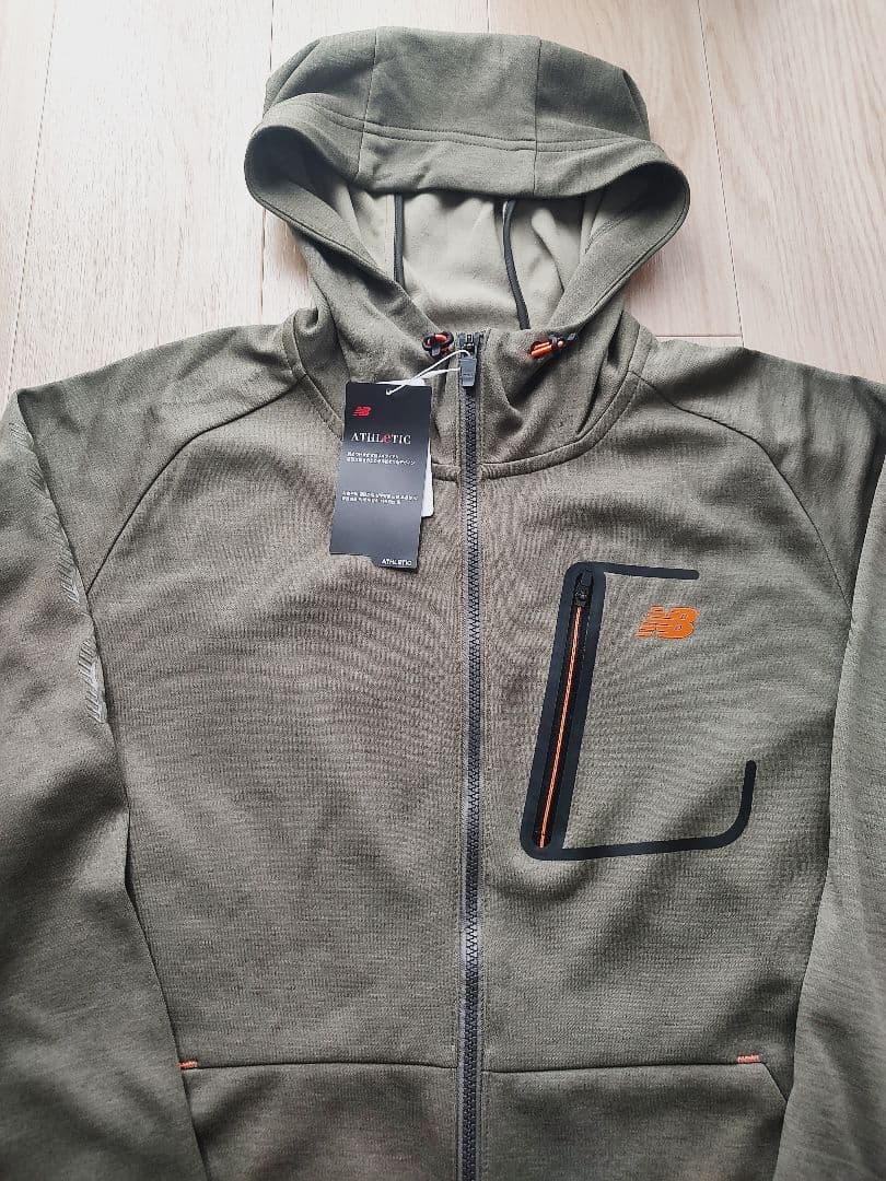 【新品】New Balance ゴルフウェア スウェットフルジップパーカー 6