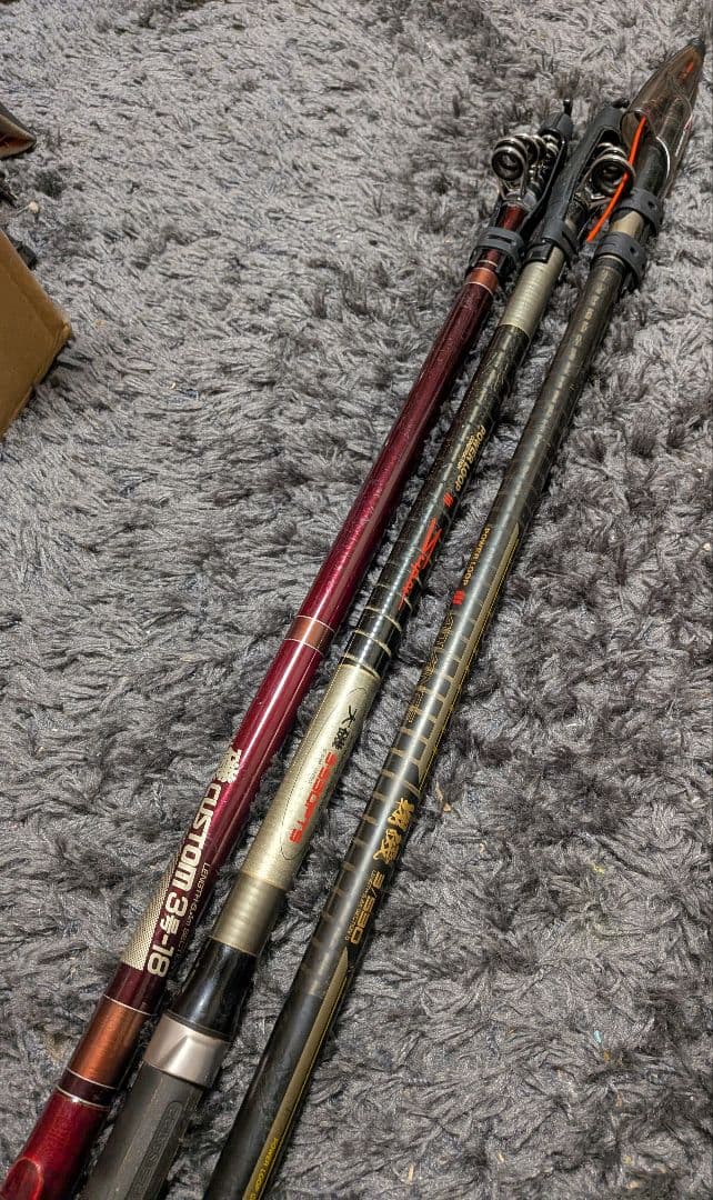NFTパワーループアドバンス翔磯&大磯&カスタム3本とも3号5.3m