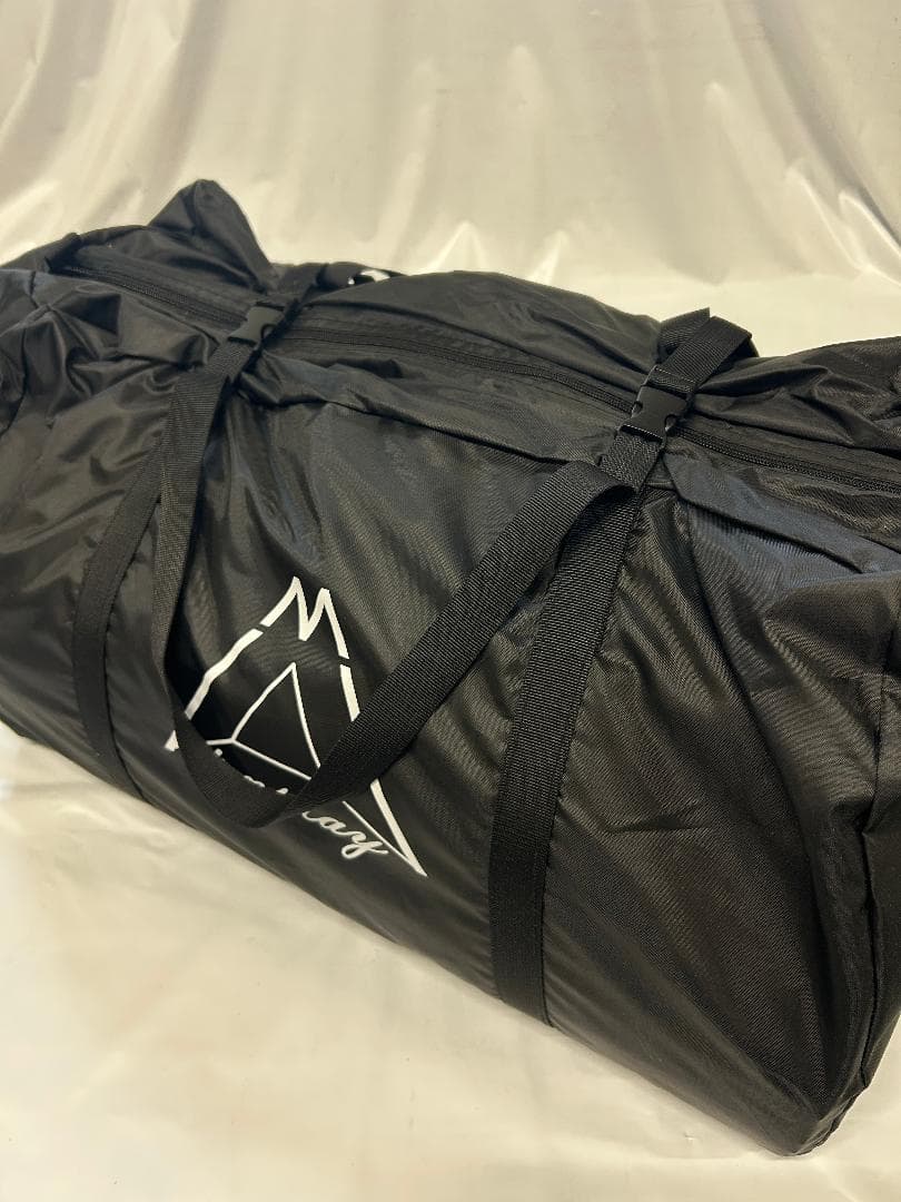 M-④【訳ありUSED】G-tent-M ドームテント 黒 4-6人用