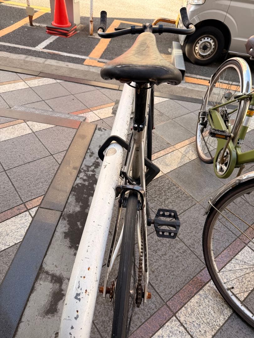 fuji track arcv 52サイズ　シルバー