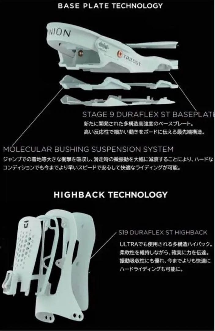 UNION TRILOGY トリロジー 23-24 サイズS レディース