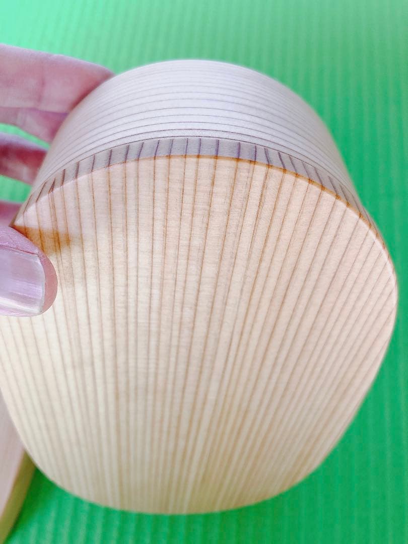 【美品✨】曲げわっぱ　弁当箱　大館工芸社　小判弁当　仕切り無し