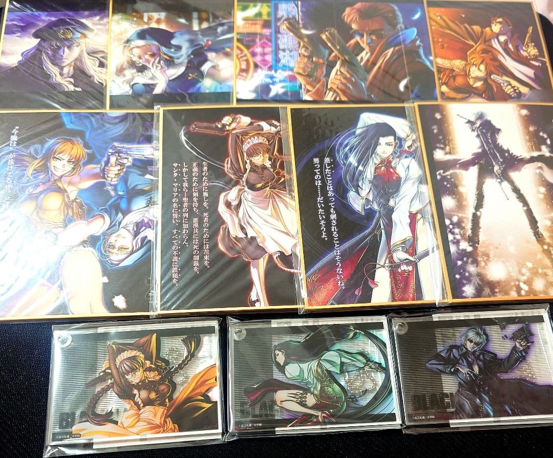 BLACK LAGOON 色紙・アクキーセット