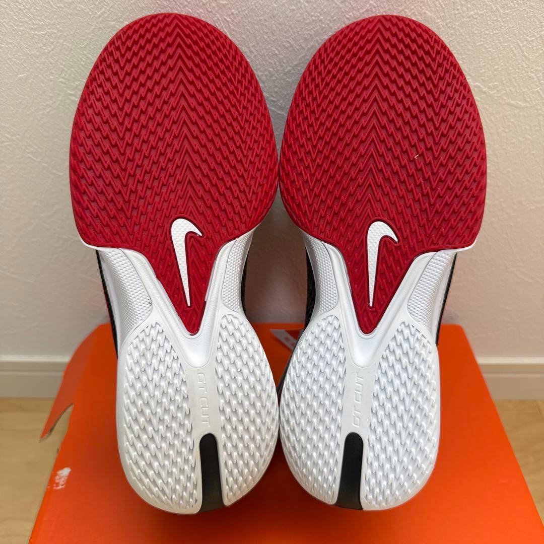 NIKE エアズームG.T.カットアカデミーEP バッシュ　黒赤28.5cm新品