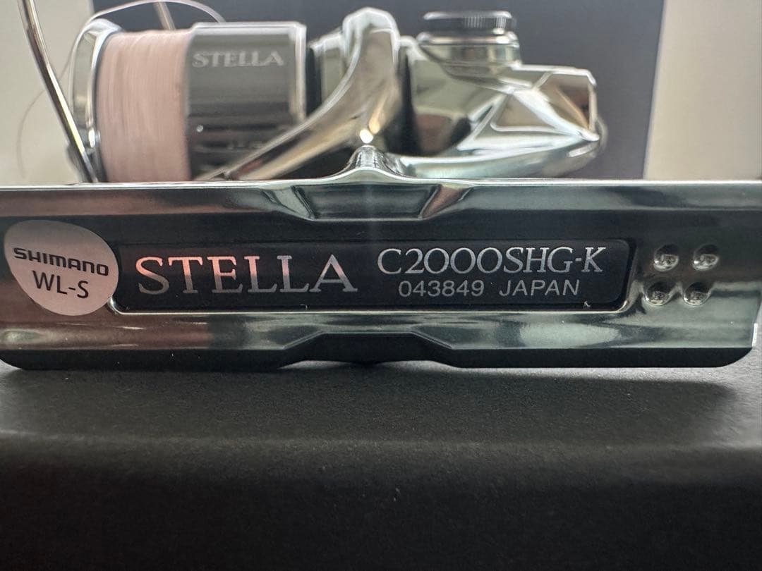美品　シマノ　STELLA C2000SHG スピニングリール　22ステラ
