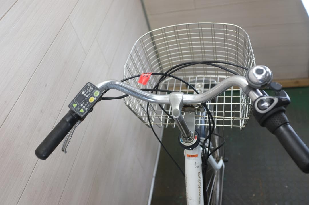 電動自転車ヤマハPAS　Natura 26インチ　3段　12.8Ah充電器あり