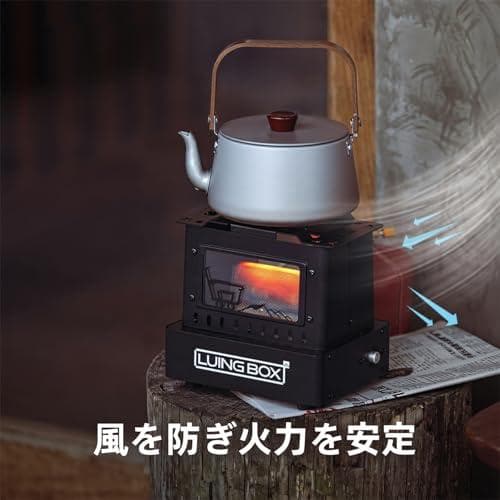 新品 アイロンストーブ アウトドア キャンプ ミニストーブ 小型暖炉 囲炉裏 煮